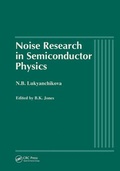 Cover: Noise Research in Semiconductor Physics - Taylor & Francis