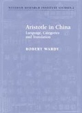 Cover: Aristotle in China - Cambridge University Press