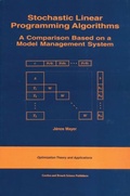 Bild: Stochastic Linear Programming Algorithms - Taylor & Francis