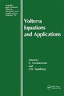 Cover: Volterra Equations and Applications - CRC Press