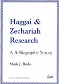 Cover: Haggai and Zechariah Research - Deo Publishing,The Netherlands