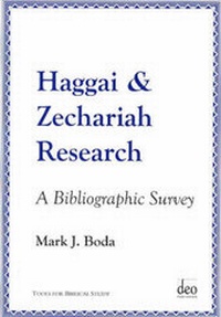 Enlarge image Cover: Haggai and Zechariah Research - Deo Publishing,The Netherlands