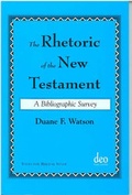 Cover: The Rhetoric of the New Testament - Deo Publishing,The Netherlands