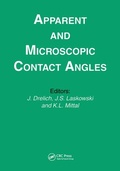Cover: Apparent and Microscopic Contact Angles - VSP International Science Publishers
