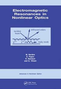 Enlarge image Cover: Electromagnetic Resonances in Nonlinear Optics - Taylor & Francis