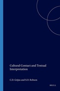 Abbildung von: Cultural Contact and Textual Interpretation - Foris Publications,The Netherlands