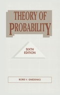 Cover: Theory of Probability - Taylor & Francis