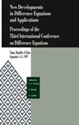 Cover: New Developments in Difference Equations and Applications - Taylor & Francis