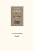 Cover: Order and Disorder - Leuven University Press