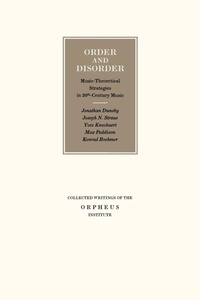 Enlarge image Cover: Order and Disorder - Leuven University Press
