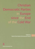 Cover: Christian Democratic Parties in Europe since the End of the Cold War - Leuven University Press