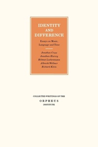Enlarge image Cover: Identity and Difference - Leuven University Press