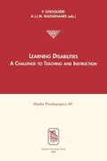 Cover: Learning Disabilities - Leuven University Press