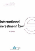 Cover: International Investment Law in Context - Eleven International Publishing