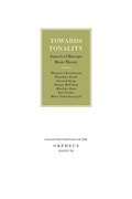 Cover: Towards Tonality - Leuven University Press