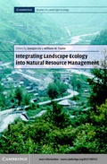 Cover: Integrating Landscape Ecology into Natural Resource Management - Cambridge University Press