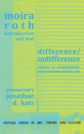 Cover: Difference / Indifference - Routledge