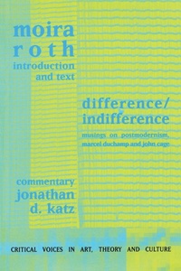Enlarge image Cover: Difference / Indifference - Routledge