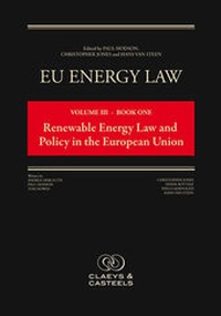 Bild: Renewable Energy Law and Policy in the European Union - Claeys & Casteels Publishers BV