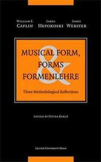 Enlarge image Cover: Musical Form, Forms and Formenlehre - Leuven University Press