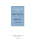 Cover: Unfolding Time - Leuven University Press