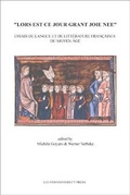 Cover: "Lors est ce jour grant joie nee" - Leuven University Press