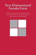 Cover: Two-Dimensional Sonata Form - Leuven University Press