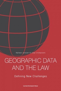 Enlarge image Cover: Geographic Data and the Law - Leuven University Press