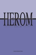 Cover: Herom - Leuven University Press