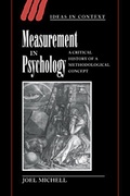 Cover: Measurement in Psychology - Cambridge University Press