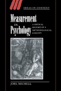 Cover: Measurement in Psychology - Cambridge University Press