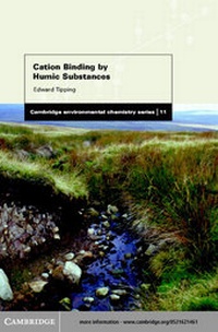 Enlarge image Cover: Cation Binding by Humic Substances - Cambridge University Press