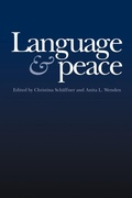 Cover: Language & Peace - Routledge