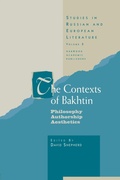 Cover: The Contexts of Bakhtin - Harwood Academic (Performing Arts)
