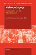 Cover: Metropedagogy - Sense Publishers