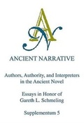 Cover: Authors, Authority, and Interpreters in the Ancient Novel - Barkhuis