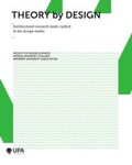 Cover: Theory by Design - VUB University Press
