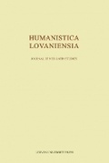 Cover: Humanistica Lovaniensia - Leuven University Press