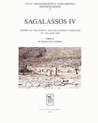 Enlarge image Cover: Sagalassos IV - Leuven University Press