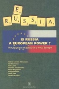 Cover: Is Russia a European Power? - Leuven University Press