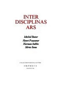 Enlarge image Cover: Inter Disciplinas Ars - Leuven University Press