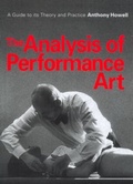 Cover: The Analysis of Performance Art - Routledge
