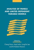 Cover: Analysis of Panels and Limited Dependent Variable Models - Cambridge University Press