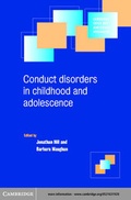 Cover: Conduct Disorders in Childhood and Adolescence - Cambridge University Press