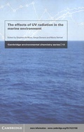Cover: The Effects of UV Radiation in the Marine Environment - Cambridge University Press