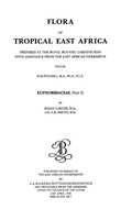Cover: Flora of Tropical East Africa - Euphorbiac v2 (1988) - A A Balkema Publishers