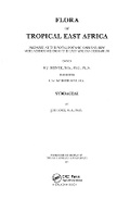 Cover: Flora of Tropical East Africa - Xyridaceae (1999) - A A Balkema Publishers