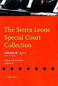 Abbildung von: The Sierra Leone Special Court Collection - International Courts Association