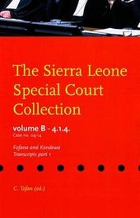Abbildung von: The Sierra Leone Special Court Collection - International Courts Association