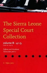Abbildung von: The Sierra Leone Special Court Collection - International Courts Association